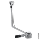 Geberit Uniflex Bath Waste - Drainage At The Push Of A Button 150751211 - Ideali