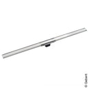 Geberit Cleanline 60 Shower Channel For Thin Floor Coverings Brushed Stainless Steel, For Shower Channel: 30 - 90 Cm - Ideali