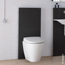 Geberit Monolith Sanitary Module For Floor-Standing Toilet H: 101 Cm, Glass White - Ideali