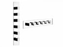 Gessi Quadro Wellness thermostatic shower mixer with 5 stop valves 43010
