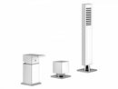 Gessi Rettangolo 3 holes hot tub tap 20043