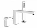 Gessi Rettangolo K 3 holes hot tub tap 53037