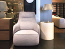 Giorgetti Caddy Bergere Armchair Silver 6548