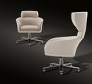 Giorgetti Selectus Swivel Armchair with Castors