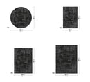B&B Italia Istos Rug 300x400 - Dark Grey