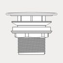 Kaldewei Free-Flow Waste with Enamelled Cover