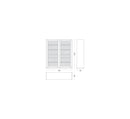 Riva 1920 Kyoto Glass Cabinet - Ideali
