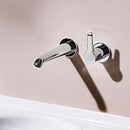 Laufen Val Wall-Mounted, Two Hole, Single Lever Basin Mixer - Ideali