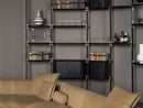Baxter Libelle Glass Box - Left Version / Black Maple / River Congo Leather - Ideali