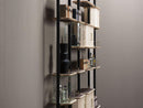 Baxter Libelle Glass Box - Left Version / Black Maple / River Congo Leather - Ideali