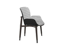 Baxter Jorgen Chair - Inner Leather Texture Day Square / Outer Leather River Congo