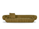 Baxter Tactile Three Seater Sofa- Nabuck Kiwi