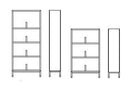 Giorgetti Nea Bookshelf - Ideali