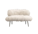 Baxter Nepal Mama Armchair - White Mongolia