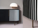 Baxter Plissè Low Cabinet - River Congo Fumée - Ideali