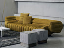 Baxter Tactile Three Seater Sofa- Nabuck Kiwi