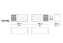 B&B Italia Surface 150 - Night Stand - Ideali