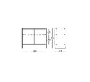 Magis Theca Cabinet 93x43x78H cm - Ideali