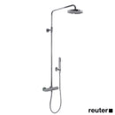 Villeroy & Boch Cult/L'Aura Wall-Mounted Shower Thermostat, with Fixed Rail & Hand Shower