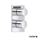 Villeroy & Boch Cult Concealed Thermostat with Two-Way Volume Control