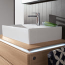 Villeroy & Boch Memento washbasin white, with CeramicPlus, with 1 tap hole, grounded, with overflow