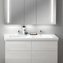 Villeroy & Boch Subway 2.0 double vanity washbasin white, with overflow