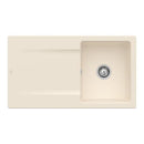 Villeroy & Boch Siluet 50 Flat Sink Flush-Mounted With Draining Board And Pop-Up Waste - Ideali
