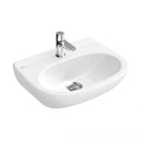 Villeroy & Boch O.Novo Hand Washbasin Compact White, With Ceramicplus, With 1 Tap Hole, With Overflow - Ideali