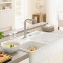 Villeroy & Boch Modern Steel Single Lever Kitchen Mixer - Ideali