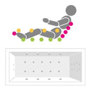 Villeroy & Boch Loop & Friends Oval Duo Hexagonal Bath With Whirlpool System - Ideali