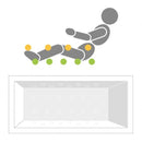 Villeroy & Boch Oberon Duo Rectangular Bath With Whirlpool System - Ideali