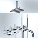 Vola 2441DT8-051A Concealed, Single Lever Bath/Shower Combination