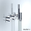 Vola 673RK two lever shower mixer