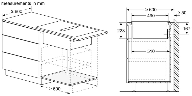 Bosch Series 6 Induction Hob 70cm PVQ731H26E