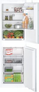 Bosch Series 2 Built-in fridge-freezer with freezer at bottom 177.2 x 54.1 cm sliding hinge KIN85NSE0G