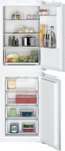 Siemens iQ100 Built-in fridge-freezer with freezer at bottom 177.2 x 54.1 cm flat hinge KI85NNFE0G