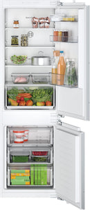 Bosch Series 2 Built-in fridge-freezer with freezer at bottom 177.2 x 54.1 cm flat hinge KIN86NFE0G