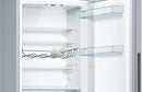 Bosch Series 4 Free-Standing Fridge-Freezer 176x60cm Stainless Steel KGV33VLEAG