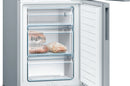 Bosch Series 4 Free-Standing Fridge-Freezer 176x60cm Stainless Steel KGV33VLEAG
