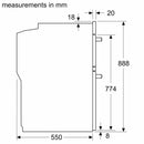 Bosch Series 4 Double Oven 89x60cm MBS533BS0B