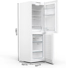 Bosch Series 2 Free-Standing Fridge-Freezer 186x60cm White KGN34NWEAG