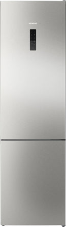 Siemens iQ300 Free-standing fridge-freezer with freezer at bottom 203 x 60 cm Brushed steel anti-fingerprint KG39NXIBF