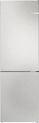 Bosch Series 4 Free-standing fridge-freezer with freezer at bottom 186 x 60 cm Stainless steel look KGN362LDFG