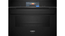Siemens iQ700 Built-In Combi Steam Oven Black 60cm CS958GDD1