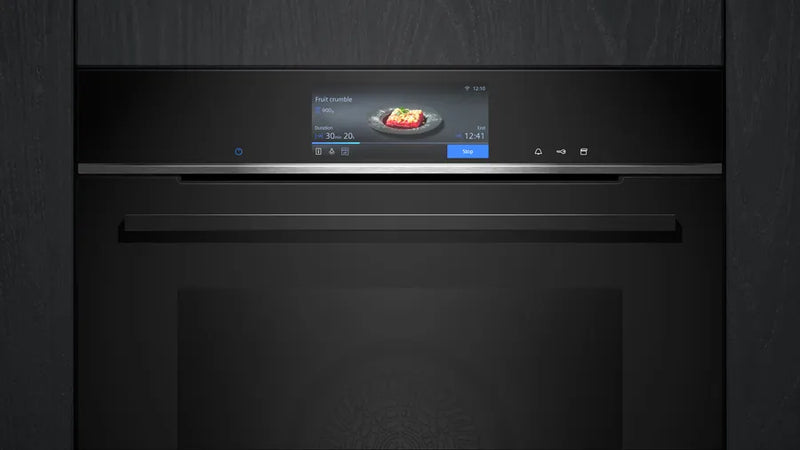 Siemens iQ700 Built-in Oven with steam function 60cm HS758G3B1B
