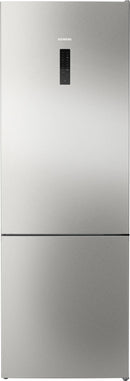 Siemens iQ300 Free-standing fridge-freezer with freezer at bottom 203 x 70 cm Brushed steel anti-fingerprint KG49NXIDF