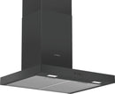 Bosch Series 2 Wall-mounted cooker hood 60 cm Black DWB66BC60B