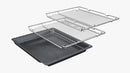 Bosch Series 4 Built-In Oven with Added Steam Function 60x60cm Black HQA534BB3B