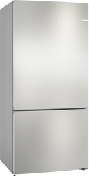 Bosch Series 4 Free-Standing Fridge-Freezer 186x86cm Stainless Steel KGN86VIEAG