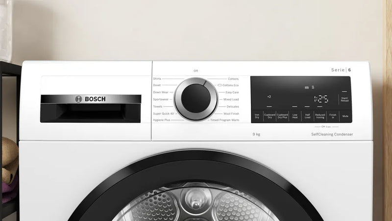 Bosch Serie 6 Free-standing Dryer 9kg WQG24509GB